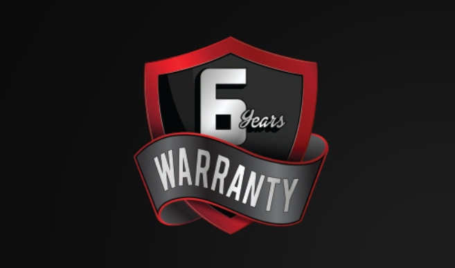 6-Years Warranty​